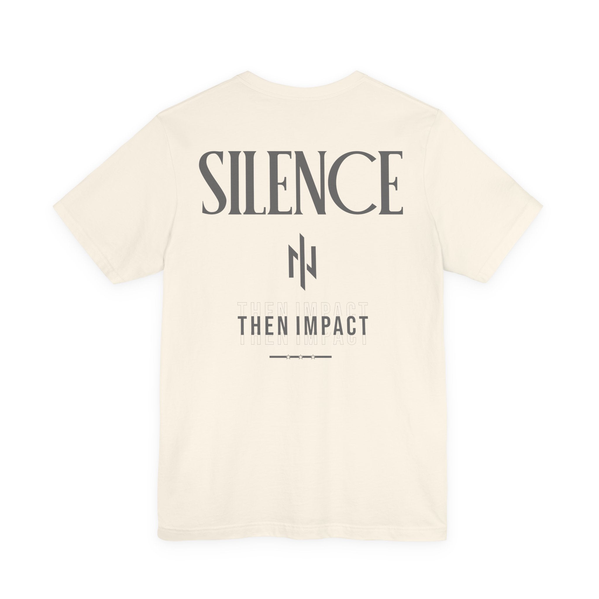 Silent Hustle – Silence Then Impact Tee