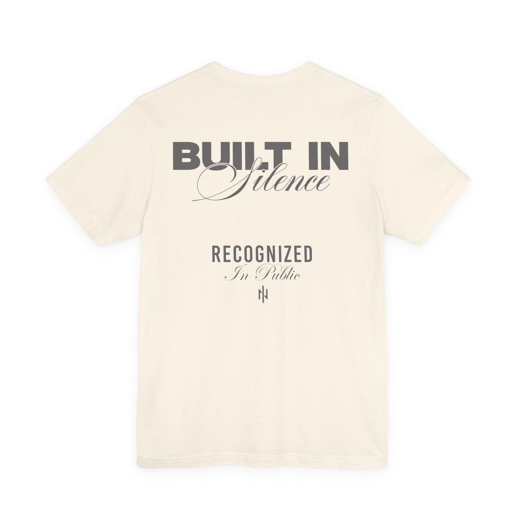 Silent Hustle – Built in Silence Tee
