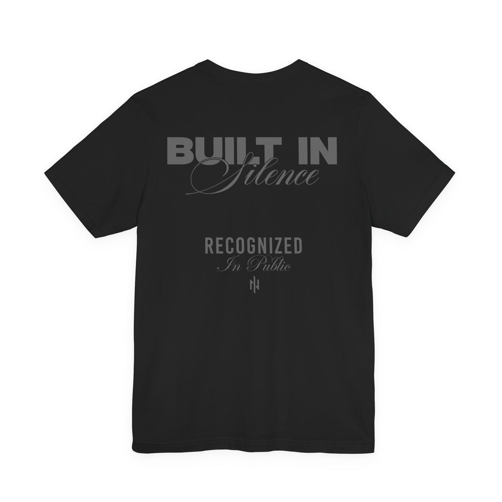 Silent Hustle – Built in Silence Tee