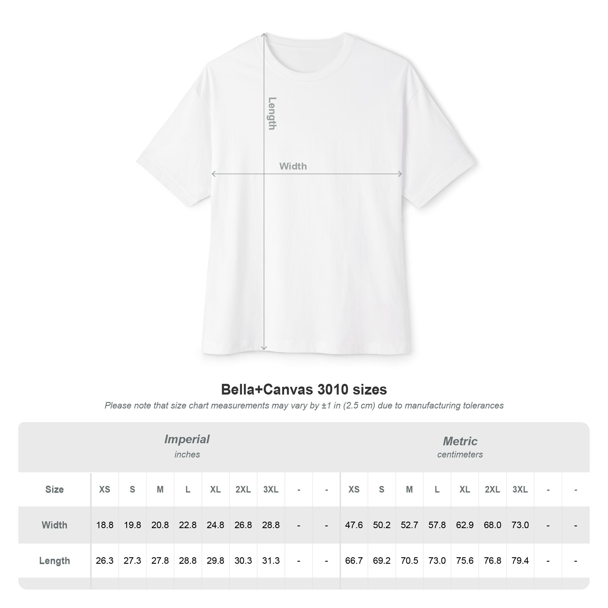 Process to Proof Oversized Tee